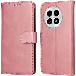 Mobigear Wallet Housse OnePlus 13 Etui Porte-Monnaie - Rose doré