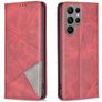 Mobigear Rhombus Slim Housse Samsung Galaxy S24 Ultra Etui - Rouge