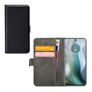 Mobilize Classic Gelly Wallet Housse Motorola Moto E14 Etui Porte-Monnaie - Noir