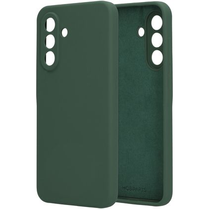 Mobiparts Coque Samsung Galaxy A36 Coque arrière en Silicone - Forest Green