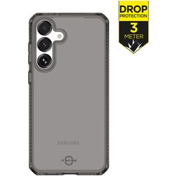 ITSKINS Level 2 SpectrumClear R Coque Samsung Galaxy S25 FE Coque arrière en TPU Souple Anti-Chocs - Smoke