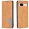 Mobigear Rhombus Slim Housse Google Pixel 8a Etui - Cognac