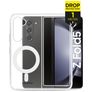 Mobilize Naked Protection Coque Transparente Samsung Galaxy Z Fold 5 MagSafe Coque arrière Rigide Anti-Chocs - Transparent