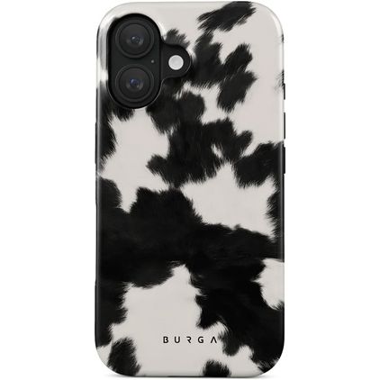 Burga Tough Coque iPhone 16 Coque arrière Rigide Anti-Chocs - Achromatic