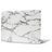 Mobigear Marble MacBook Pro 13 Pouces (2016-2023) Coque - Blanc - Model A1706 / A1708 / A1989 / A2159 / A2289 / A2251 / A2338