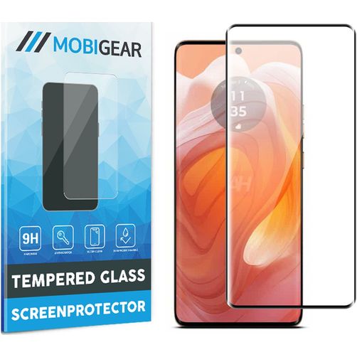 Mobigear Premium Motorola Edge 50 Ultra Verre trempé Protection d'écran - Compatible coque