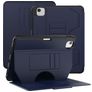 Mobigear Magnetic Folio Coque iPad Pro 11 Pouces (2022) Etui + Porte-crayon - Bleu Marin