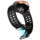 Mobigear Sport Plus Mag Bracelet Silicone Smartwatch Fermeture magnétique - Connexion universelle de 22 mm - Noir