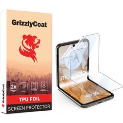 GrizzlyCoat Motorola Razr 50 Hydrogel TPU Protection d'écran - Compatible coque (Lot de 2)