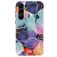 MIO Samsung Galaxy A55 MagSafe Plastique rigide Coque arrière - Flowers