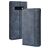Mobigear Sensation Housse Samsung Galaxy S10 5G Etui Porte-Monnaie - Bleu