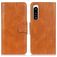 Mobigear Classy Housse Sony Xperia 5 IV Etui Porte-Monnaie - Cognac