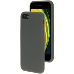 Mobiparts Coque iPhone SE (2022) Coque arrière en Silicone - Urban Grey