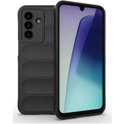 Mobigear Bumpy Coque Samsung Galaxy A17 Coque arrière en TPU Souple - Noir