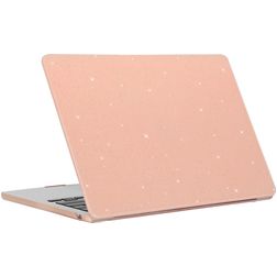 Mobigear Sparkling Cream MacBook Pro 13 Pouces (2016-2023) Coque - Rose - Model A1706 / A1708 / A1989 / A2159 / A2289 / A2251 / A2338