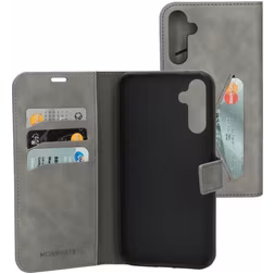 Mobiparts Classic Wallet Housse Samsung Galaxy A34 Etui Porte-Monnaie - Granite Grey