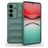 Mobigear Bumpy Coque Samsung Galaxy S26 Coque arrière en TPU Souple - Vert foncé