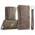 Caseme 01 Housse iPhone 6s Etui avec Coque Détachable Porte-Monnaie - Marron