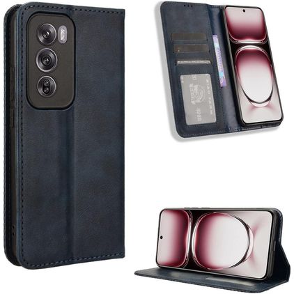 Mobigear Sensation Housse OPPO Reno 12 Pro Etui Porte-Monnaie - Bleu