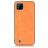 Mobigear Stitch Coque Realme C11 (2020) Coque arrière - Orange