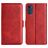 Mobigear Slim Magnet Housse Motorola Moto E32 Etui Porte-Monnaie - Rouge