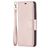 Mobigear Litchi Luxury Wallet Book Case Rose Gold Samsung Galaxy S21