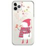 Mobigear Design Coque iPhone 11 Pro Coque arrière en TPU Souple - Bonhomme de neige