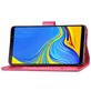 Mobigear Clover Housse Samsung Galaxy A7 (2018) Etui Porte-Monnaie - Magenta