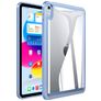 Mobigear Crystal Coque iPad 10 (2022) Coque Arrière Rigide - Transparent / Bleu