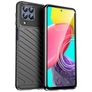 Mobigear Groove Coque Samsung Galaxy M53 Coque arrière en TPU Souple - Noir