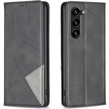 Mobigear Rhombus Slim Housse Samsung Galaxy S25 Plus Etui - Noir