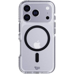 Tech21 EvoCrystal Coque Transparente iPhone 17 Pro MagSafe Coque arrière Rigide - Transparent