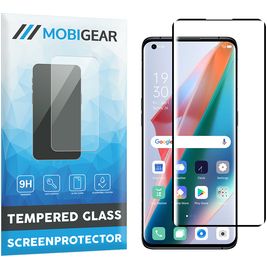 Mobigear Premium OPPO Find X3 Pro Verre trempé Protection d'écran - Compatible Coque - Noir