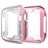 Mobigear Royal Coque Apple Watch - 40 mm Thin Coque en en TPU Souple - Rose