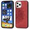 Mobigear Mandala Coque iPhone 12 Pro Max Coque arrière Rigide - Rouge