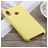 Mobigear Rubber Touch Coque Huawei P20 Lite (2018) Coque arrière en Silicone - Jaune