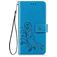 Mobigear Clover Housse Samsung Galaxy A21s Etui Porte-Monnaie - Bleu