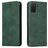 Mobigear Retro Slim Samsung Galaxy S20 Étui Portefeuille - Vert