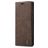 CaseMe 013 Samsung Galaxy A71 Étui Portefeuille - Marron