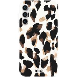 MIO Samsung Galaxy S23 FE MagSafe Plastique rigide Coque arrière - Leopard