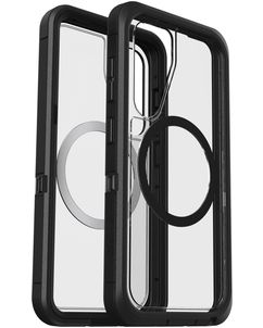 Otterbox Defender Coque Samsung Galaxy S25 MagSafe Coque arrière Rigide Anti-Chocs - Noir