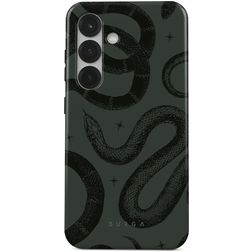 Burga Tough Coque Samsung Galaxy S25 Coque arrière Rigide Anti-Chocs - Poison