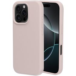 Mobiparts iPhone 16 Pro Silicone Coque arrière - Soft Salmon