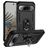 Mobigear Armor Ring Coque Google Pixel 9 Pro XL Coque arrière Rigide Anti-Chocs avec Anneau-Support - Noir