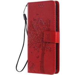 Mobigear Tree Housse Xiaomi Mi 9T Pro Etui Porte-Monnaie - Rouge