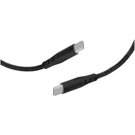 Mobiparts Braided - Câble USB-C vers USB-C 1 mètre - Noir