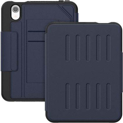 Mobigear Magnetic Folio Coque iPad Mini 7 (2024) Etui + Porte-crayon - Bleu Marin