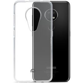 Mobilize Gelly Coque Transparente Nokia 7.2 Coque arrière en TPU Souple - Transparent