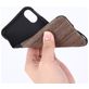 Mobigear Nature Coque iPhone XS Coque arrière en TPU Souple - Rosewood