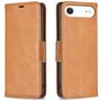 Mobigear Excellent Housse iPhone Air Etui Porte-Monnaie - Cognac